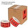 "C.O.D." Labels, Red/Black, 3" x 2", 500/Rl~#|#~sp127289145_sc7
