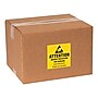 Tape Logic Labels, "Attention - Observe Precautions", 4" x 4", Black/Yellow, 500/Roll~#|#~sp127289520_sc7