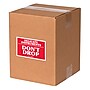 Staples® "Delicate Instruments Don't Drop" Labels, Red/White, 5" x 3", 500/Roll (SCL540)~#|#~sp127289545_sc7
