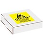 Tape Logic Labels, "Attention - Observe Precautions", 4" x 4", Black/Yellow, 500/Roll (DL9083)~#|#~sp127289597_sc7