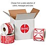 Tape Logic Labels, "Fragile", 4" x 4", Multiple, 500/Roll (SCL522)~#|#~sp127289606_sc7