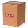 Tape Logic Labels, "Glass - Handle With Care", 1 1/2" x 4", Red/White, 500/Roll~#|#~sp127289658_sc7
