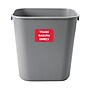 Tape Logic 2" x 3" "TRASH/BASURA/SMIECI" Inventory Label, Red, 500/Roll~#|#~sp127289680_sc7