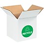 Tape Logic 2" x 3" "RECYCLE" Circle Inventory Label, Green, 500/Roll~#|#~sp127289689_sc7