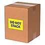 Labels, "Do Not Stack", 3" x 5", Fluorescent Yellow, 500/Roll (DL2346)~#|#~sp127289692_sc7