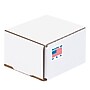 Tape Logic Labels, "Made in U.S.A.", 1" x 1", Red/White/Blue, 500/Roll (USA302)~#|#~sp127290282_sc7
