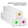 Tape Logic Number Labels, "12", 3" Circle, Fluorescent Red, 500/Roll (DL1353)~#|#~sp127290333_sc7