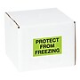 Tape Logic Climate Labels, "Protect From Freezing", 3" x 5", Fluorescent Green, 500/Roll (DL1329)~#|#~sp127290380_sc7