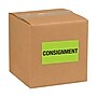 Tape Logic Labels, "Consignment", 3" x 5", Fluorescent Green, 500/Roll (DL1322)~#|#~sp127290396_sc7