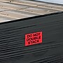 Tape Logic Labels, "Do Not Double Stack", 4" x 6", Fluorescent Red, 500/Roll (DL1317)~#|#~sp127290461_sc7