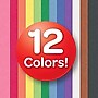 Crayola 12 Colors! Construction Paper, 12" x 9", Assorted Colors, 240/Carton (993200)~#|#~sp127455503_sc7