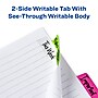 Avery UltraTabs Repositionable Margin Tabs, 2.5" Wide, Assorted Colors, 24/Pack (74767)~#|#~sp127538829_sc7