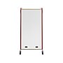 Safco Whiffle Typical 8 60" x 30" Particle Board Double-Column Mobile Storage, Red (3928RED)~#|#~sp127539864_sc7