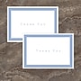 Great Papers Thank You Cards, 3.38 x 4.88, White/Periwinkle, 50/Pack (1470655)~#|#~sp127617064_sc7