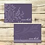 Great Papers Amethyst Flourish Matte Personal Thank You Notecards, Purple, 24/Pack (2013273)~#|#~sp127617080_sc7
