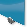 Best-Rite Visionary Colors Magnetic Glass Dry Erase Whiteboard 47.24" x 94.49" Blue (83846-Blue)~#|#~sp12794168_sc7