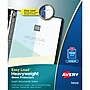 Avery Easy Load Heavyweight Non-Glare Sheet Protectors, 8-1/2" x 11", Clear, 100/Set (74102)~#|#~sp129213280_sc7