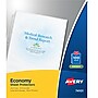 Avery Economy Lightweight Sheet Protectors, 8.5" x 11", Semi-Clear, 100/Box (74101)~#|#~sp129213298_sc7