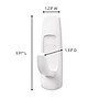 Command Large Utility Hooks, White, Damage Free Hanging of Dorm Room Decorations, 3 Command Hooks, 6 Command Strips (17003-3ES)~#|#~sp129292112_sc7