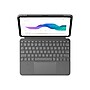 Logitech Combo Touch, Woven Fabric Keyboard Folio for 12.9" iPad Pro, Oxford Gray (920-010097)~#|#~sp129384524_sc7