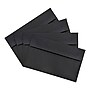 JAM Paper A9 Invitation Envelopes, 5.75 x 8.75, Black Linen, 25/Pack (900906807)~#|#~sp129636497_sc7