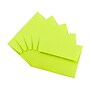 JAM Paper A2 Colored Invitation Envelopes, 4 3/8" x 5 3/4", Ultra Lime Green, Bulk 1000/Carton (WDBH610B)~#|#~sp129636588_sc7