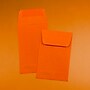 JAM Paper #1 Coin Business Colored Envelopes, 2.25 x 3.5, Orange Recycled, 50/Pack (352627815I)~#|#~sp129636831_sc7