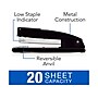 Swingline Commercial Paper Stapler, 20 Sheet Capacity, Black (S7044401)~#|#~sp129724399_sc7