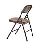 NPS 2200 Series Premium Fabric Padded Folding Chair, Russet Walnut, 4/Pack (2207/4)~#|#~sp130557473_sc7