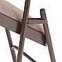NPS 2200 Series Premium Fabric Padded Folding Chair, Russet Walnut, 4/Pack (2207/4)~#|#~sp130557474_sc7