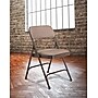 NPS 2200 Series Premium Fabric Padded Folding Chair, Russet Walnut, 4/Pack (2207/4)~#|#~sp130557476_sc7