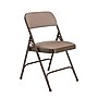 NPS 2200 Series Premium Fabric Padded Folding Chair, Russet Walnut, 4/Pack (2207/4)~#|#~sp130557483_sc7