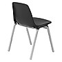 NPS 8100 Series Poly Shell Stack Chair, Black/Chrome (8110)~#|#~sp130557939_sc7