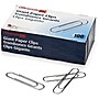 Officemate Jumbo Paper Clips, Silver, 100 Clips/Pack (99914QL)~#|#~sp130653044_sc7