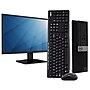 Dell OptiPlex 5040 Refurbished Desktop Computer with 24" LCD Monitor, Intel Core i5-6500, 8GB RAM, 120GB SSD (1B324111+24)~#|#~sp130840714_sc7