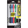Pilot G2 Retractable Gel Pens, Ultra Fine Point, Assorted Ink, 4/Pack (31276)~#|#~sp130855902_sc7