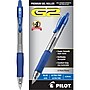 Pilot G2 Retractable Gel Pens, Ultra Fine Point, Blue Ink, Dozen (31278)~#|#~sp130856222_sc7
