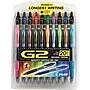 Pilot G2 Retractable Gel Pens, Fine Point, Assorted Ink, 20/Pack (31294)~#|#~sp130856226_sc7