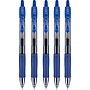 Pilot G2 Retractable Gel Pens, Fine Point, 0.7mm, Blue Ink, 5/Pack (31299)~#|#~sp130856229_sc7