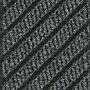 M+A Matting WaterHog Max Grand Diamond, Mat + One End, Cleated, 3' x 10', Black Smoke (2224870310070)~#|#~sp131126879_sc7
