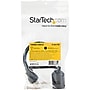 StarTech 1 ft. Power Adapter Cord, 1-Outlet, 12 AWG, Black (PAC520PLR1)~#|#~sp131140289_sc7