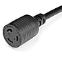 StarTech 1 ft. Power Adapter Cord, 1-Outlet, 12 AWG, Black (PAC520PLR1)~#|#~sp131140290_sc7