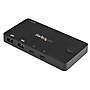 2 Port USB C KVM Switch - 4K 60Hz HDMI - Compact UHD Desktop KVM Switch w/USB Type C Cables - Bus Powered MacBook ThinkPad~#|#~sp131140351_sc7