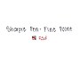Sharpie Felt Pen, Fine Point, Red Ink, Dozen (1742665)~#|#~sp131140670_sc7