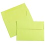 JAM Paper 4Bar A1 Colored Invitation Envelopes, 3.625 x 5.125, Ultra Lime Green, 25/Pack (155438)~#|#~sp131390855_sc7