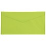 JAM Paper Monarch Open End Invitation Envelope, 3 7/8" x 7 1/2", Brite Hue Ultra Lime, 50/Pack (34097579I)~#|#~sp131391060_sc7