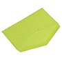 JAM Paper Monarch Open End Invitation Envelope, 3 7/8" x 7 1/2", Brite Hue Ultra Lime, 50/Pack (34097579I)~#|#~sp131391063_sc7