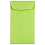 JAM Paper #5.5 Coin Business Colored Envelopes, 3.125 x 5.5, Ultra Lime Green, 100/Pack (356730546B)~#|#~sp131391157_sc7