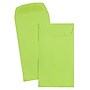 JAM Paper #6 Coin Business Colored Envelopes, 3.375 x 6, Ultra Lime Green, 100/Pack (356730556B)~#|#~sp131391240_sc7