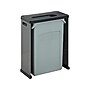 Rubbermaid Elevate Metal Waste Container, 23 Gallon, Dark Pearl Gray (2136963)~#|#~sp132598833_sc7